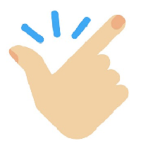 snapping fingers icon