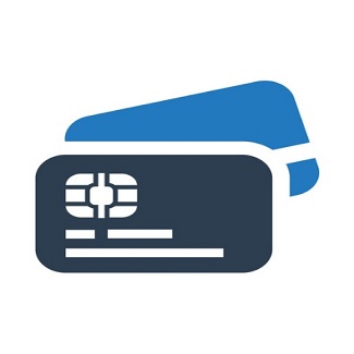 Icon of debit card