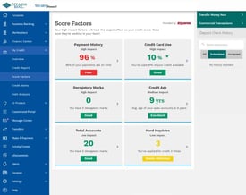 screenshot of score factors