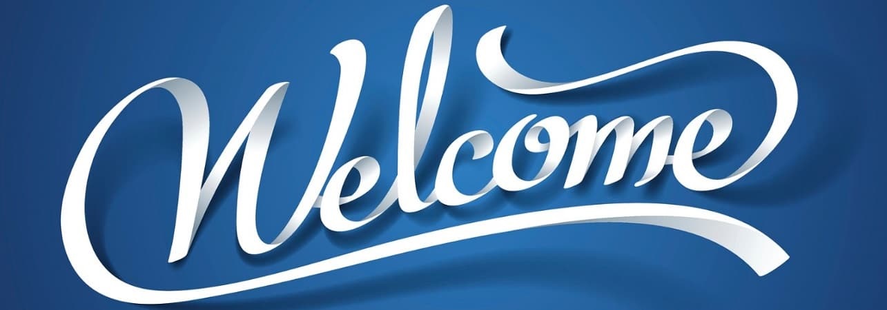 Welcome sign