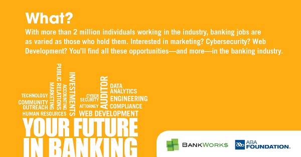 Image for what types of jobs are in banking