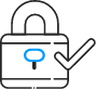 Icon of a padlock