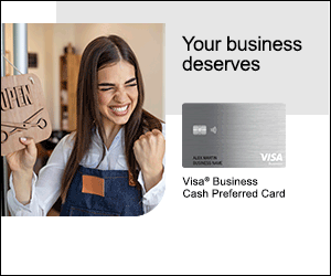 business credit card ad image